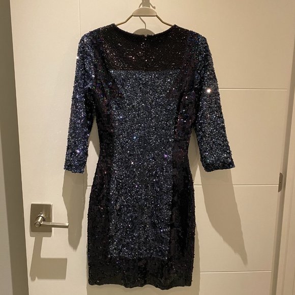 French Connection Sequin Bodycon Dress - Picture 2 of 5
